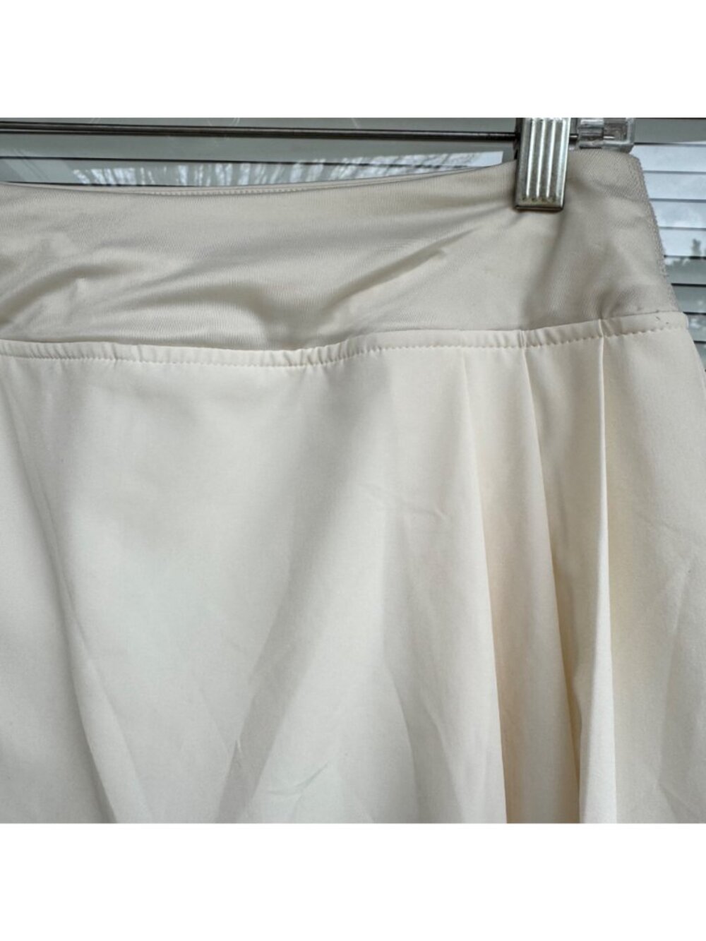 Crane Womens Premium Pleated Skort Built-In Short Cream S Activewear Pickleball - Picture 7 of 16